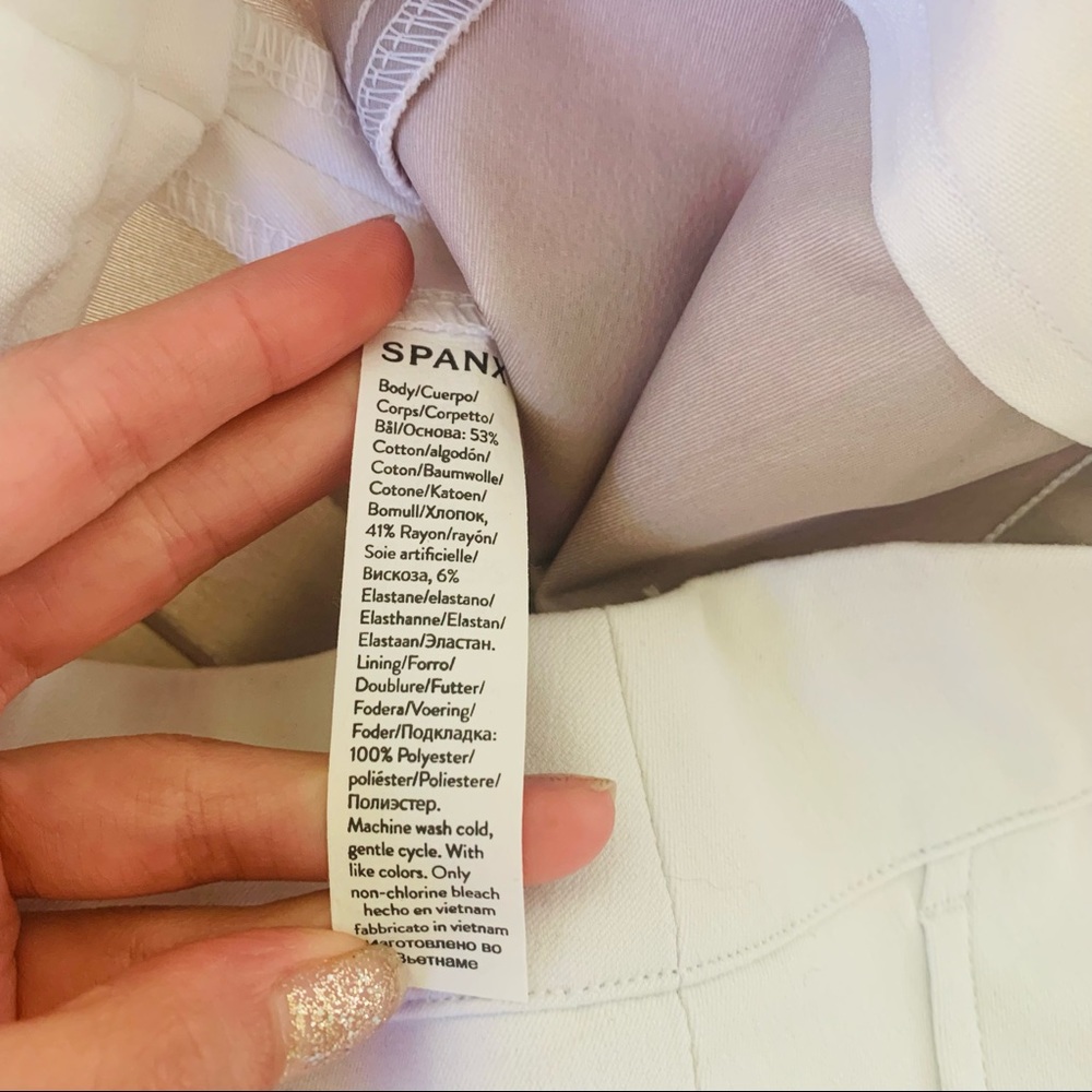 NWT Spanx On the Go 6" Shorts with Silver Lining Technology XS - Picture 10 of 10